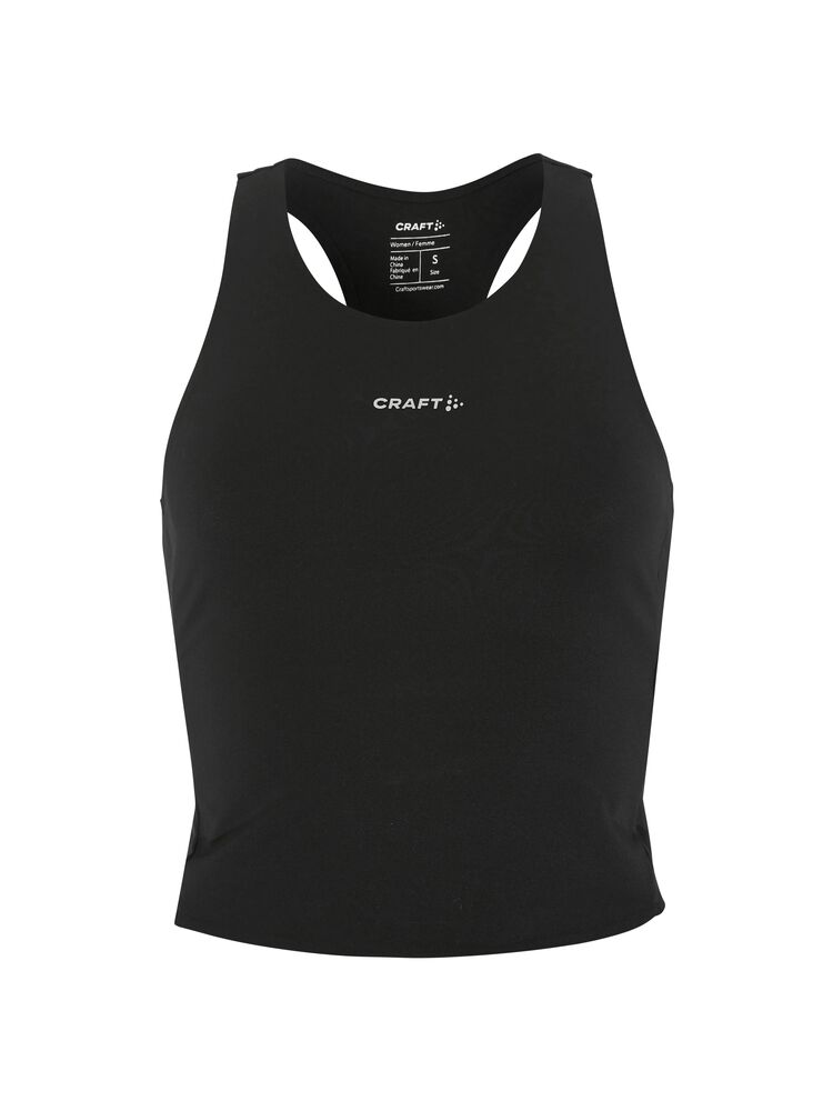 Hypervent Cropped pocket Singlet W
