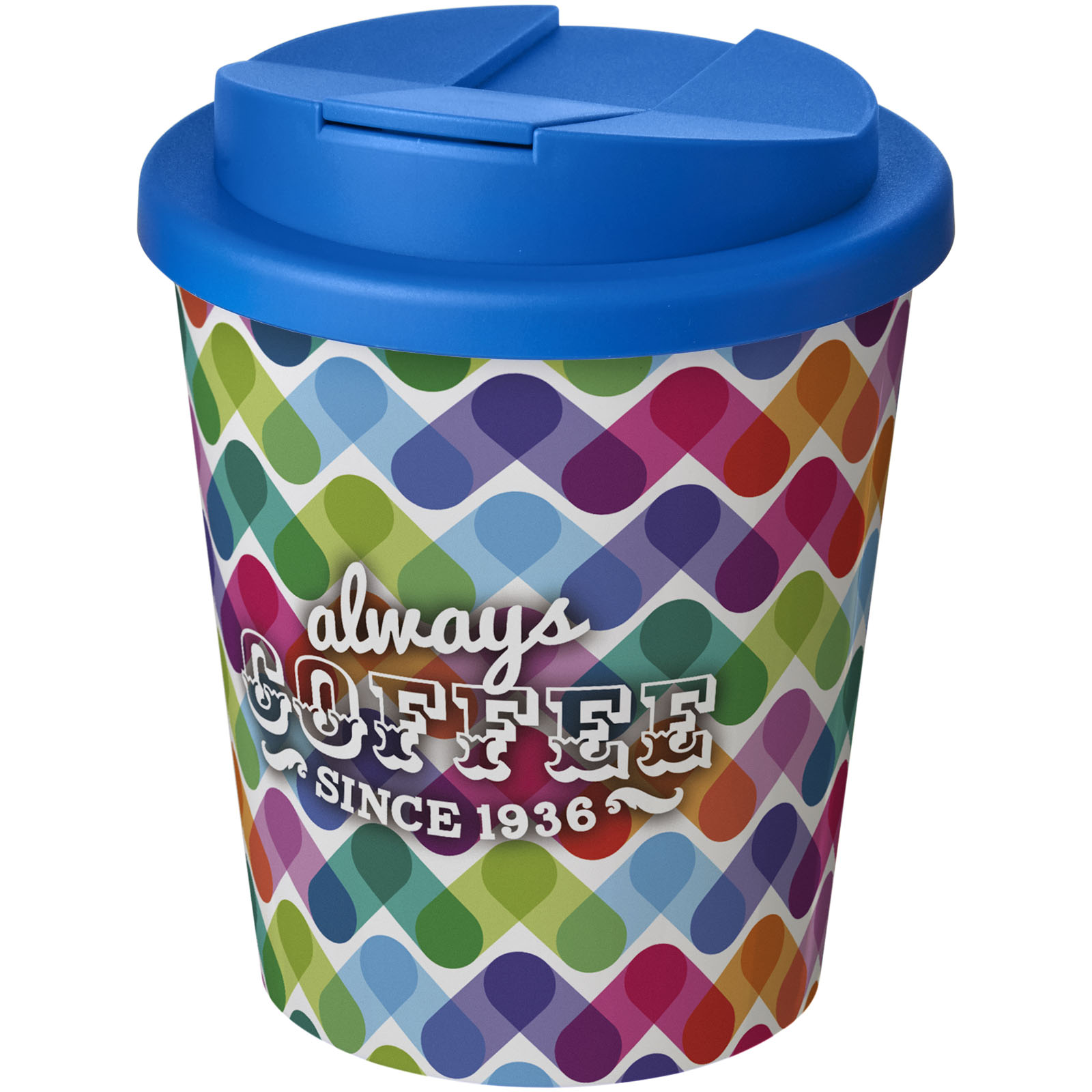 Brite-Americano® Espresso 250 ml mugg med spillsäkert lock