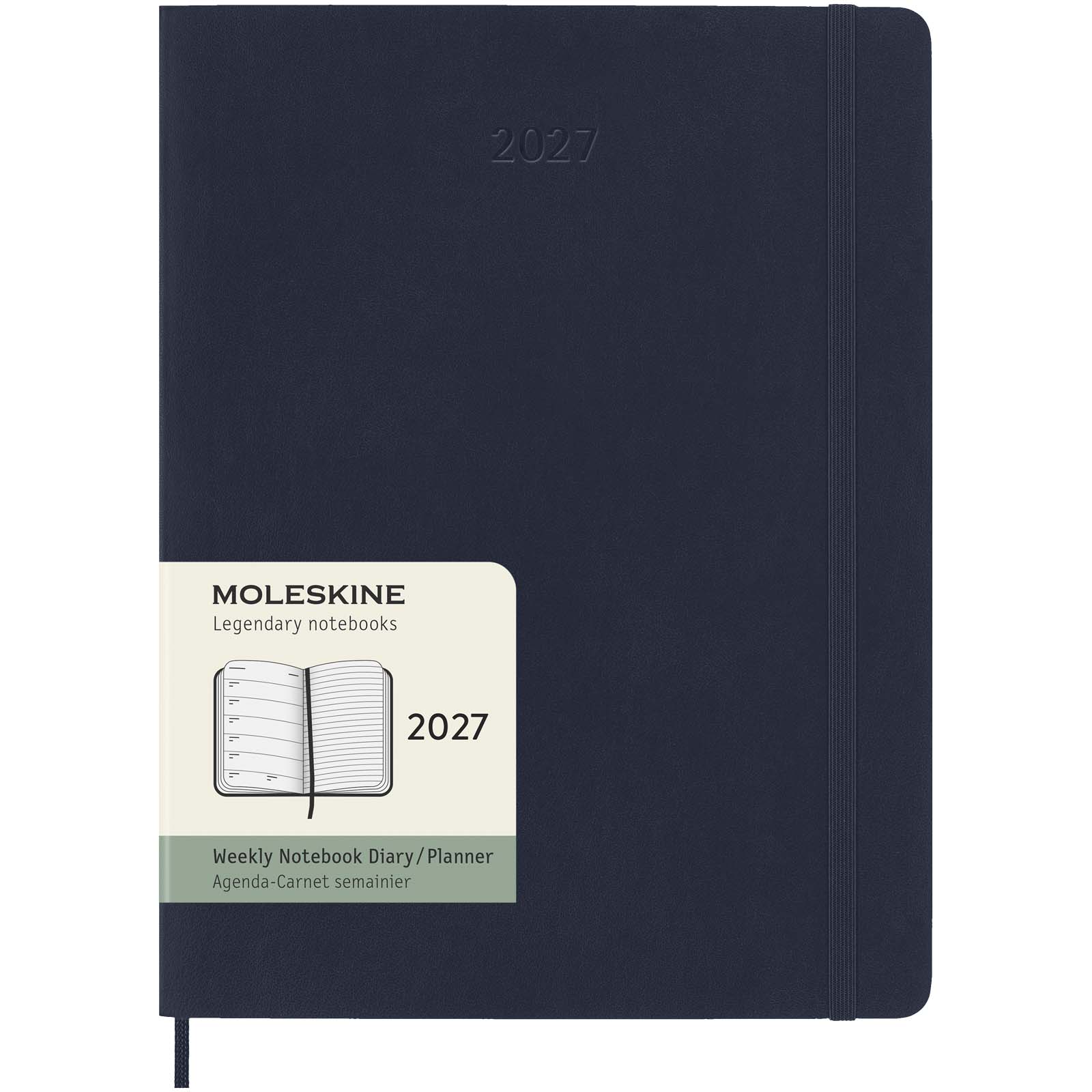 Moleskine 12-månaders anteckningsbok XL med mjukt omslag