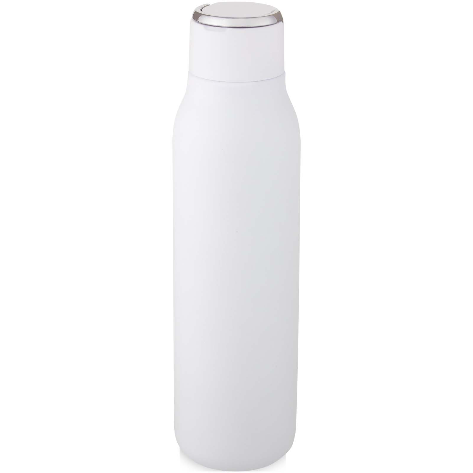 Marka 600 ml vakuumisolerad flaska i koppar med metalloop