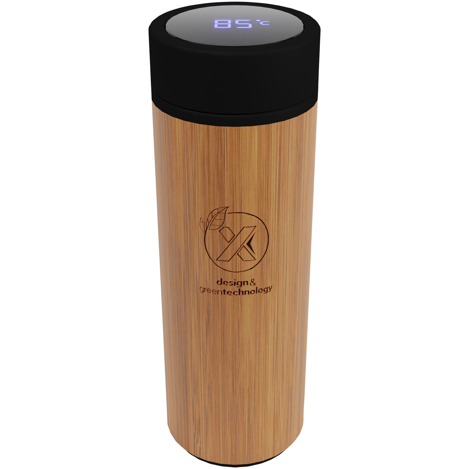 SCX.design D11 500 ml smart flaska i bambu