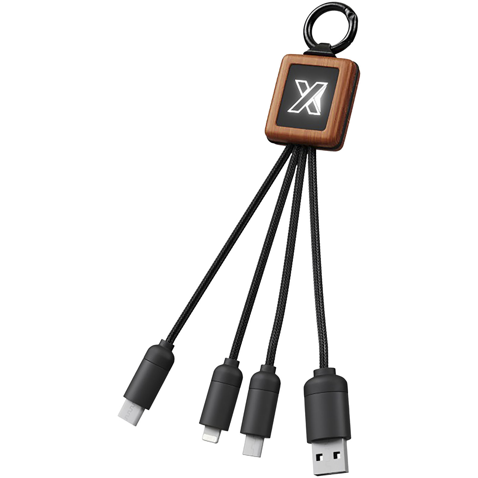 SCX.design C19 20 W lättanvänd kabel i trä