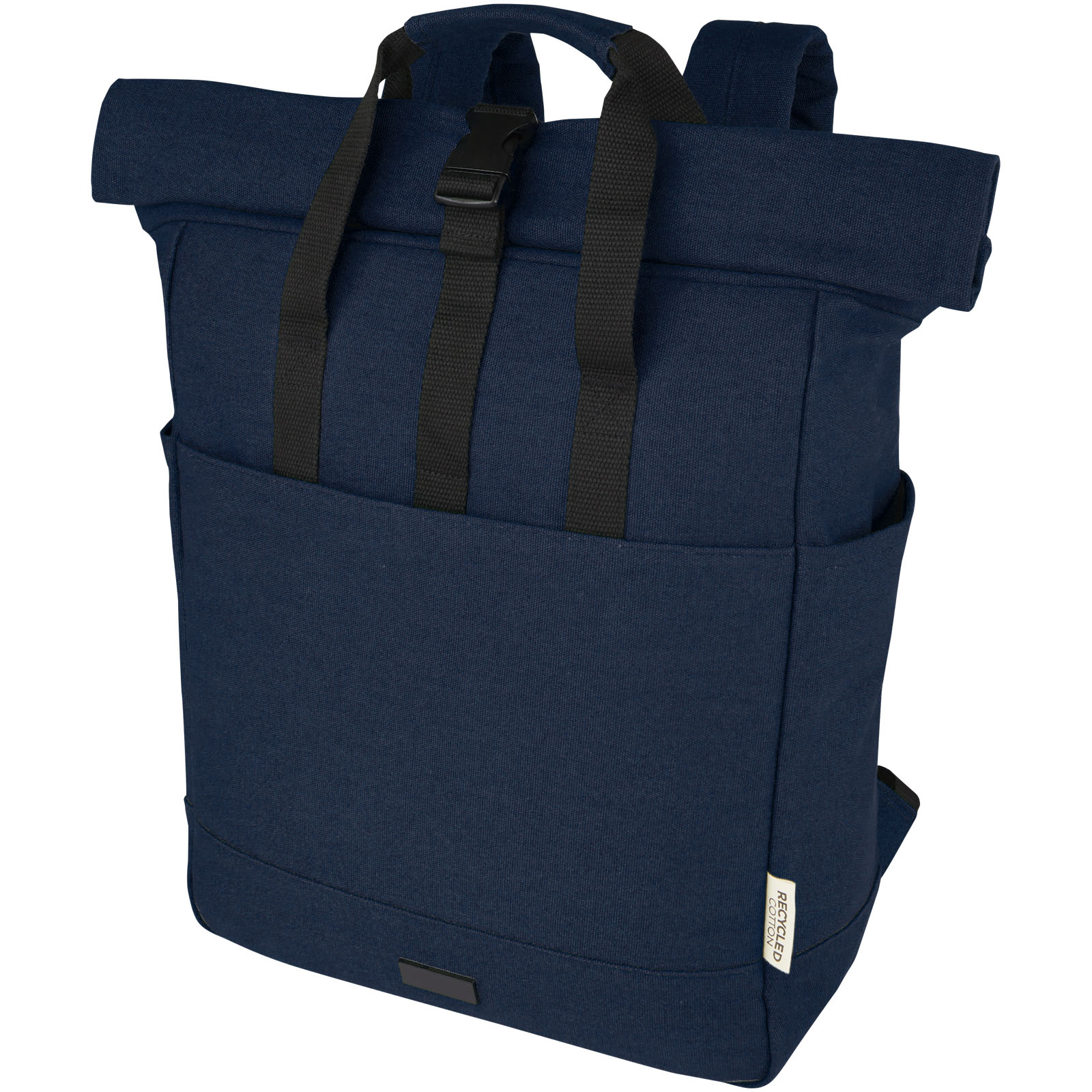 Joey 15" laptopväska med rullstängning av GRS-återvunnen canvas 15 liter