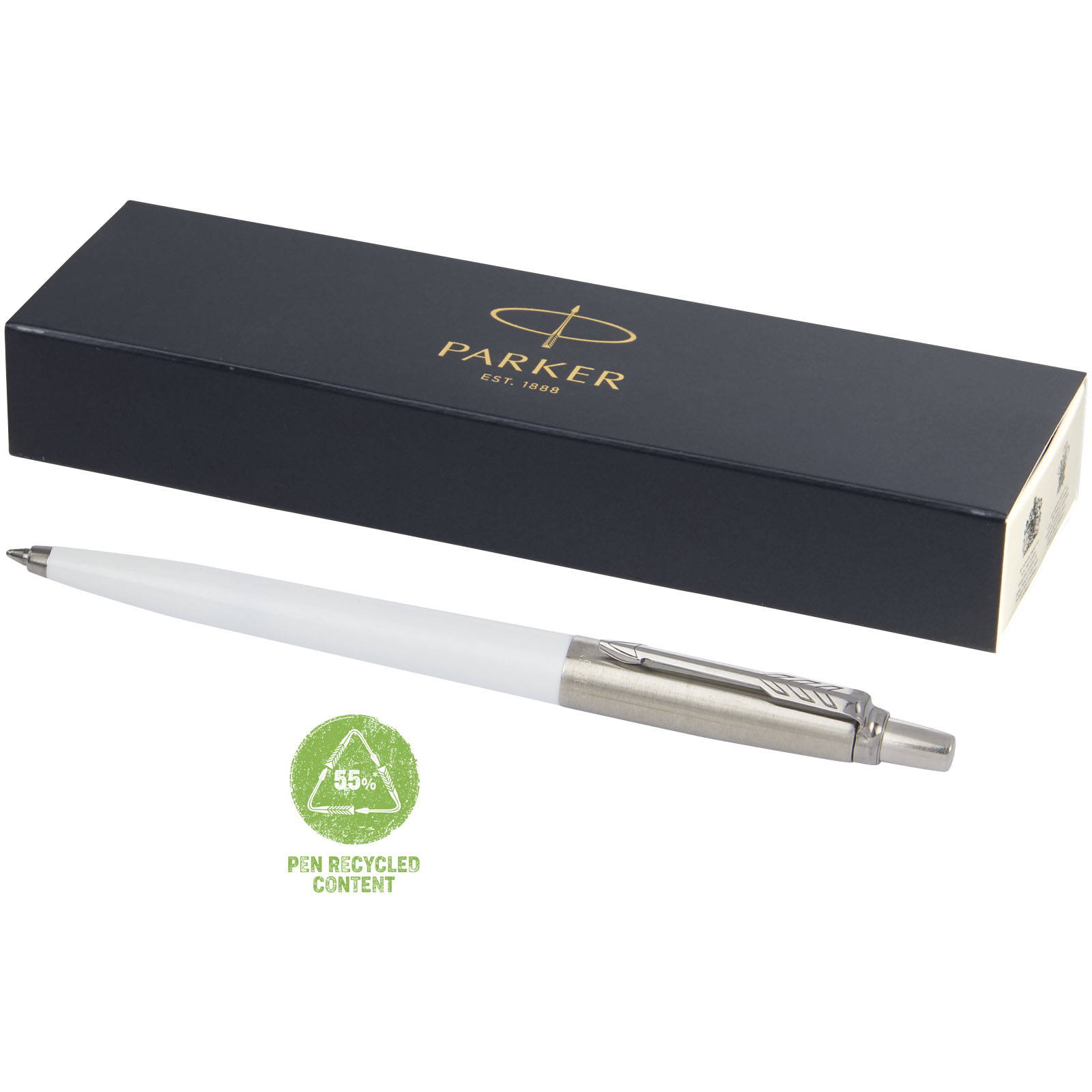 Parker Jotter Recycled kulspetspenna (svart bläck)