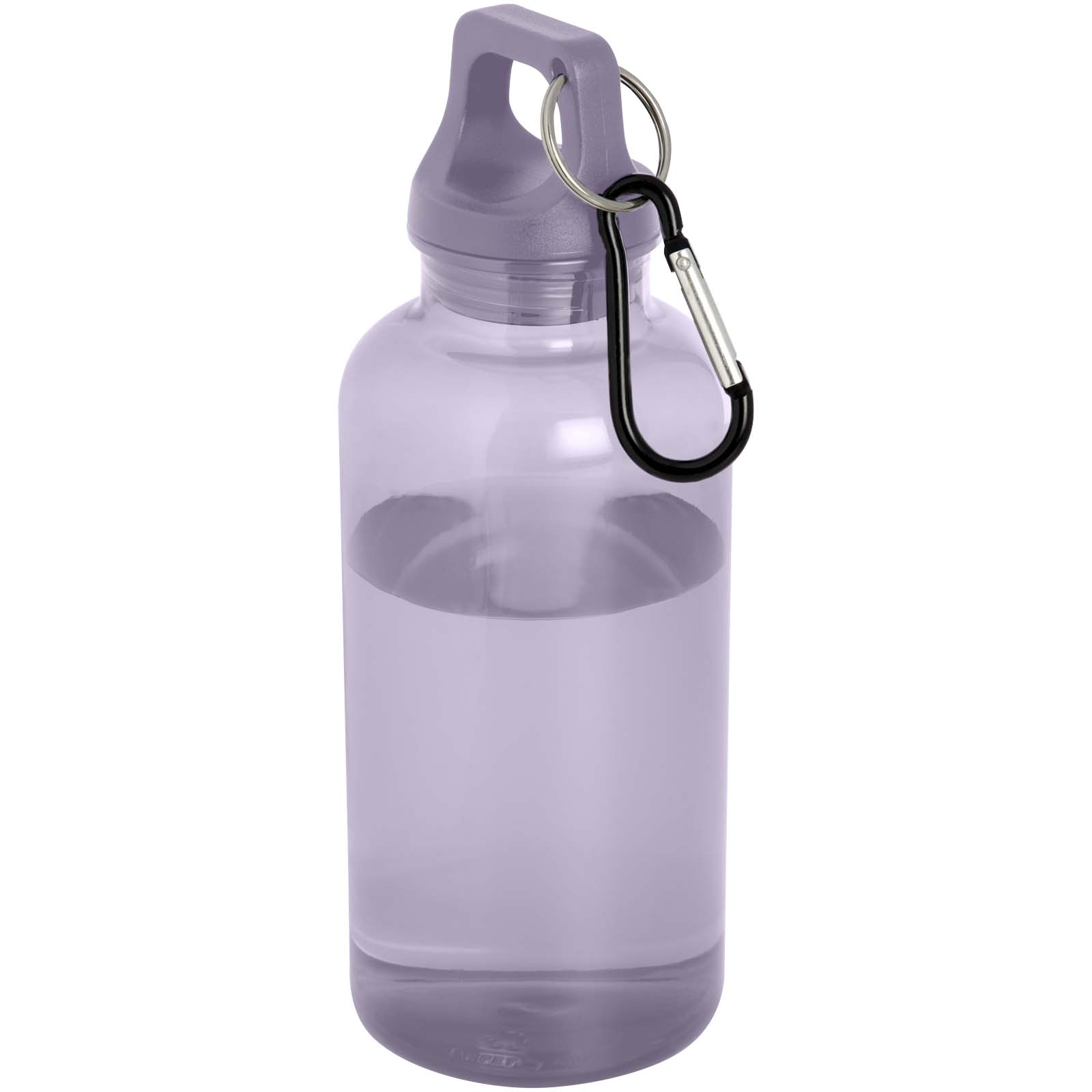 Oregon 400 ml vattenflaska av RCS-certifierad återvunnen plast med karbinhake