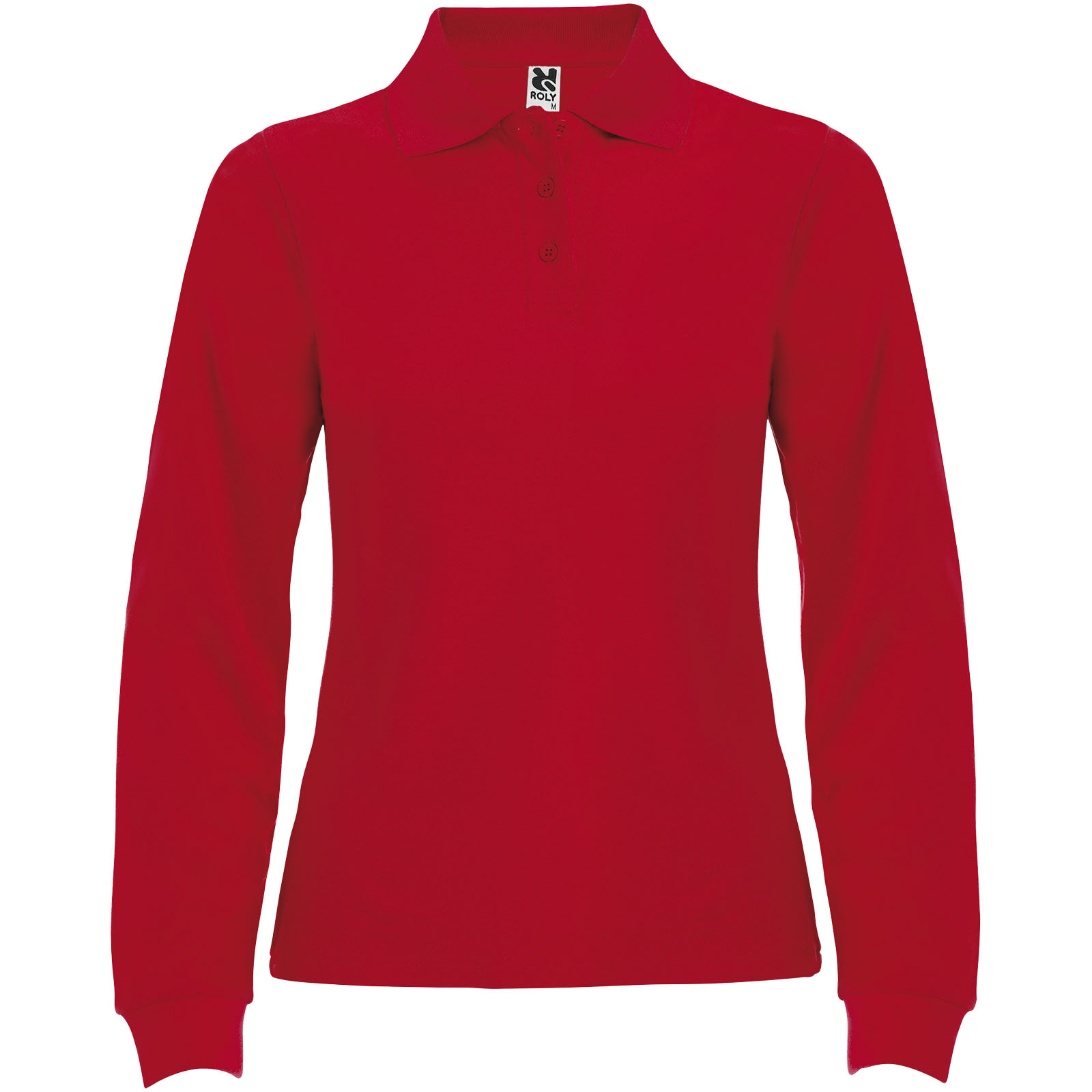 Estrella 220 g/m² långärmad pikétröja för dam