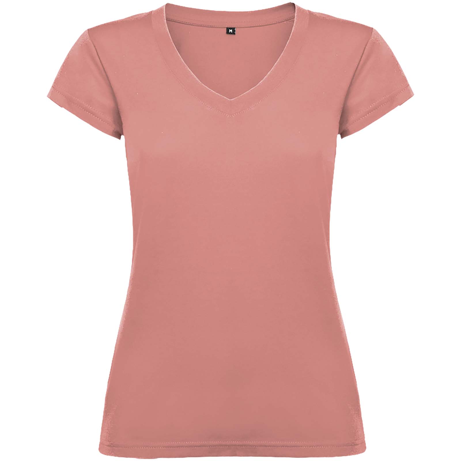 Victoria 155 g/m² kortärmad v-ringad T-shirt för dam