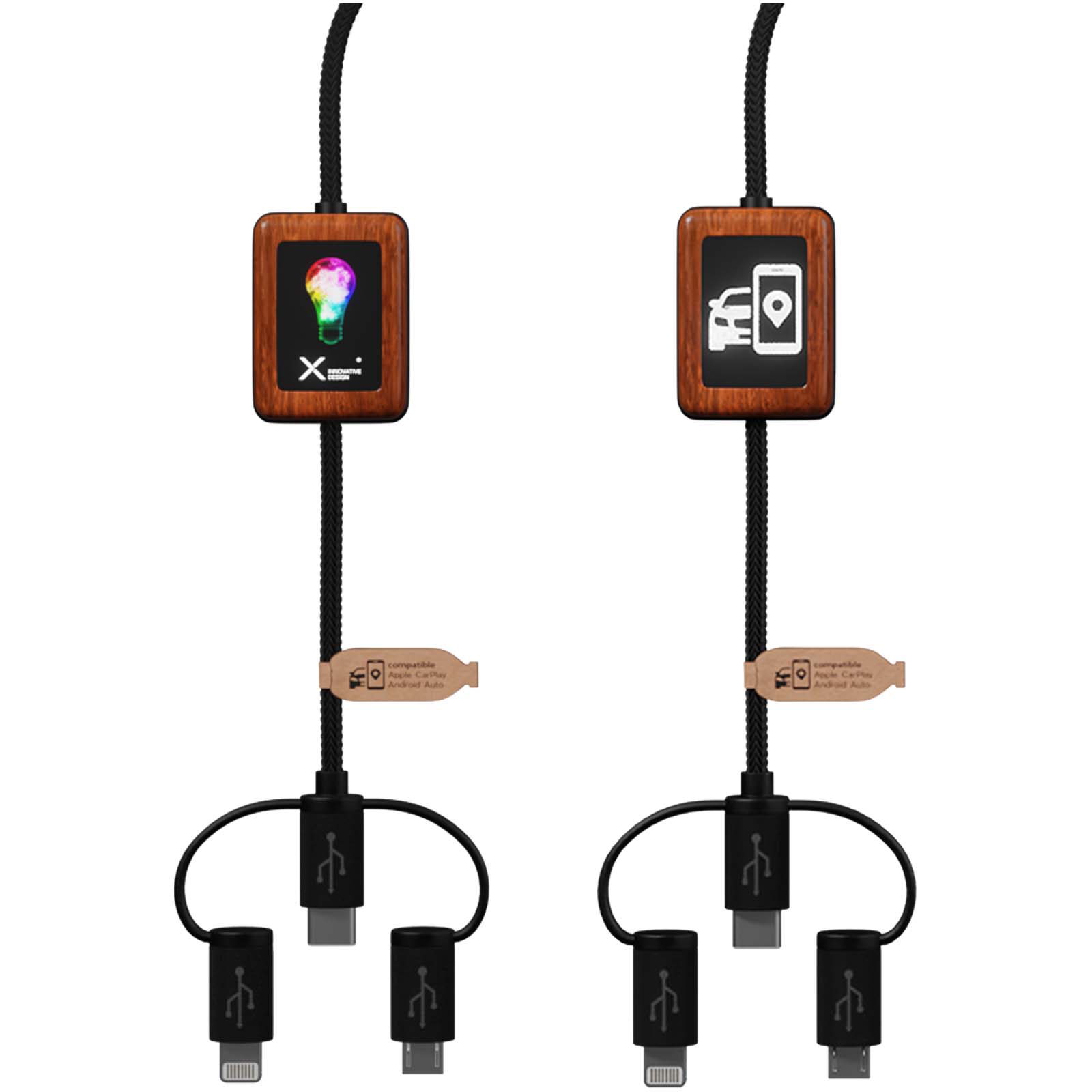 SCX.design C46 5-i-1 CarPlay-kabel