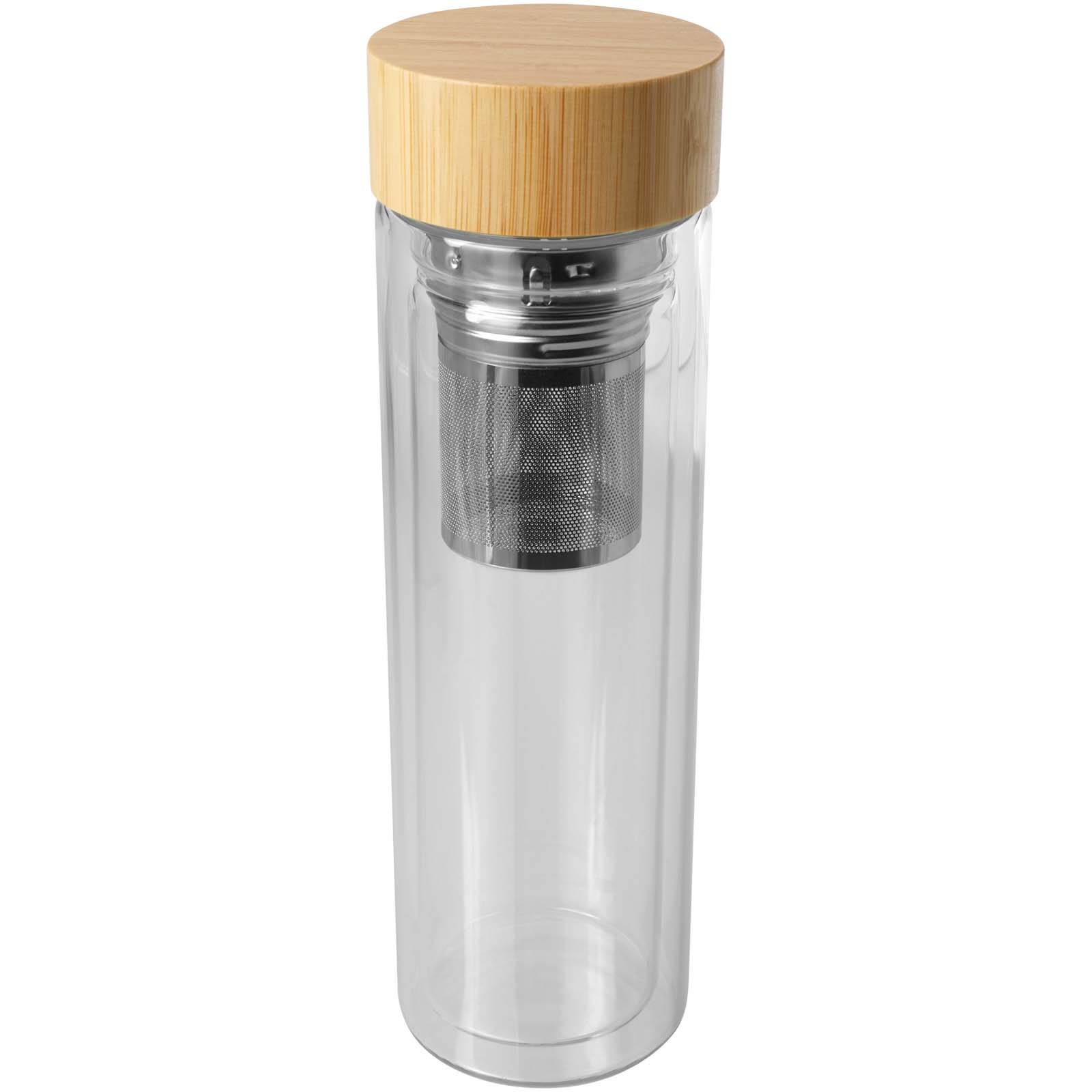 Bailey infusionsflaska i borsilikatglas med bambulock, 400 ml