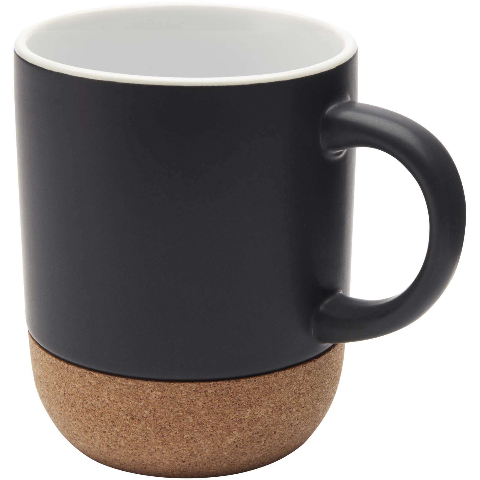 Billie 300 ml keramikmugg med korkdetaljer och matt finish