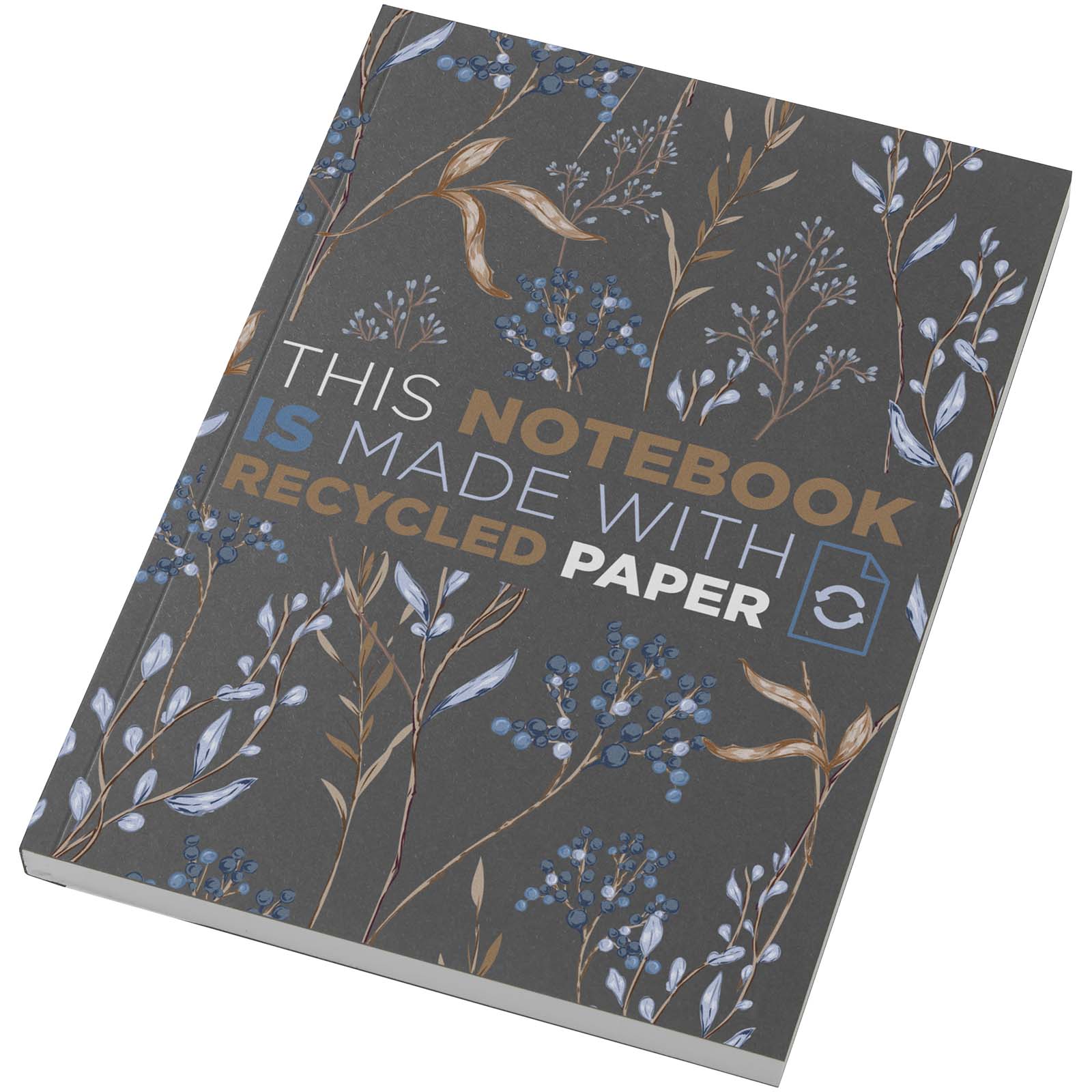 Novella Austen Colours A5 anteckningsbok med mjukt omslag av återvunnet material, 100 ark