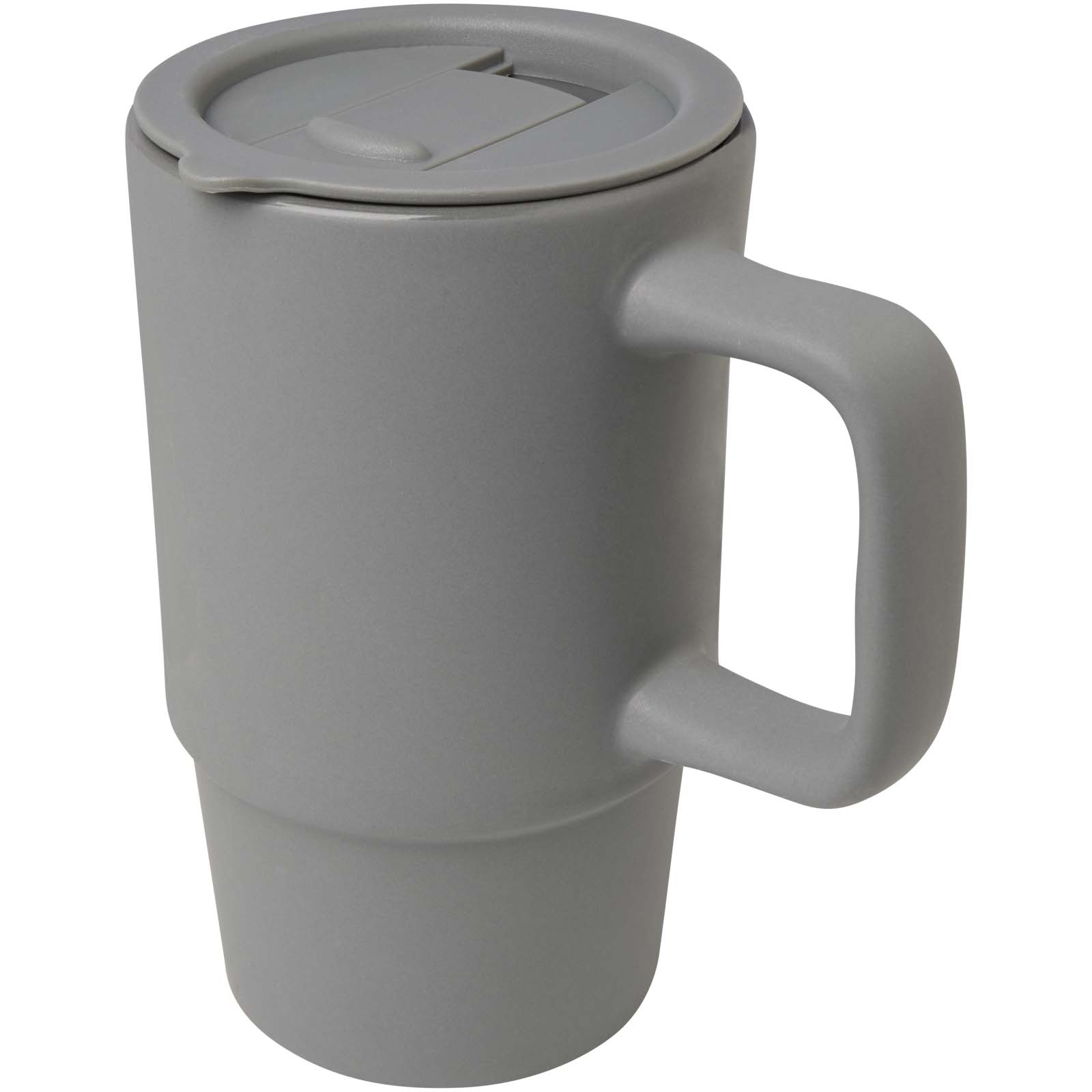Carter 450 ml keramisk mugg med plastlock