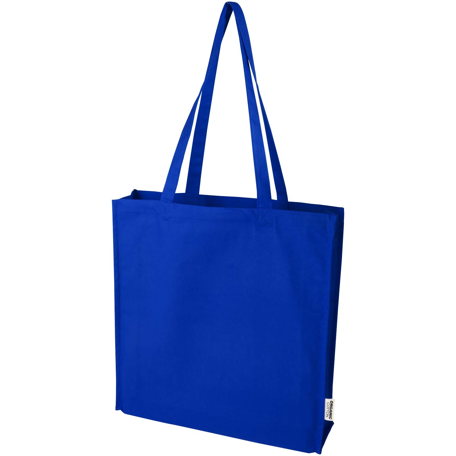 Odisha 180 g/m² tygväska av ekologiskt OCS-material med bälg, 14 l