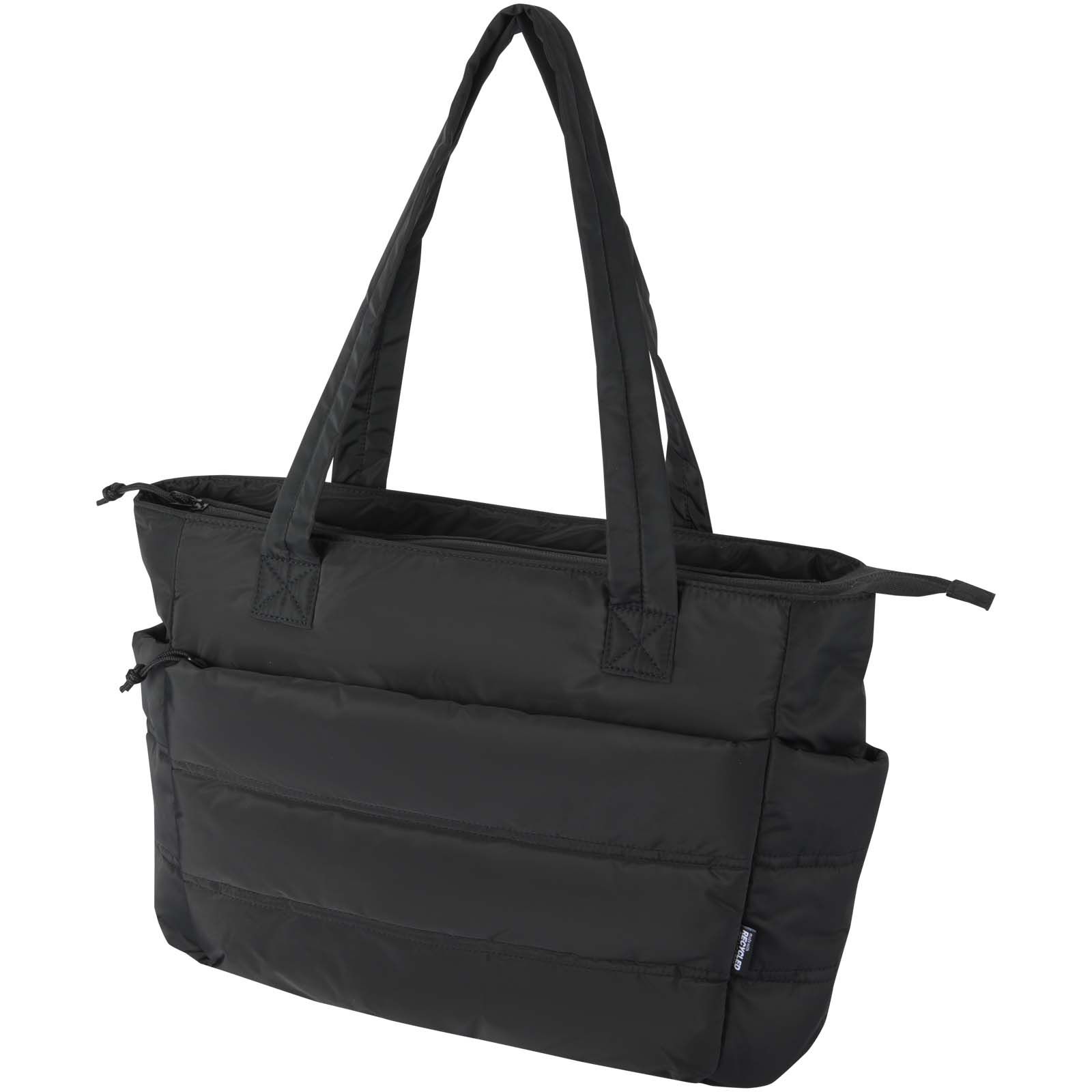 Puffer 15,6" laptoptote av återvunnen GRS, 18 l